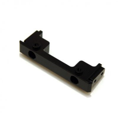 ST Racing Concepts - Black CNC Machined Aluminum Front Bumper Mount, for Associated Enduro - Hobby Recreation Products