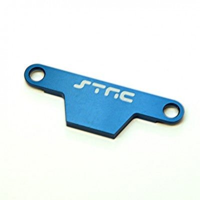 ST Racing Concepts - CNC Machined Aluminum HD Battery Hold Down Plate (Rustler/Bandit) Blue - Hobby Recreation Products