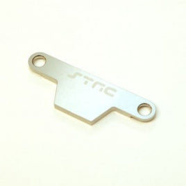 ST Racing Concepts - CNC Machined Aluminum HD Battery Hold Down Plate (Rustler/Bandit) Silver - Hobby Recreation Products