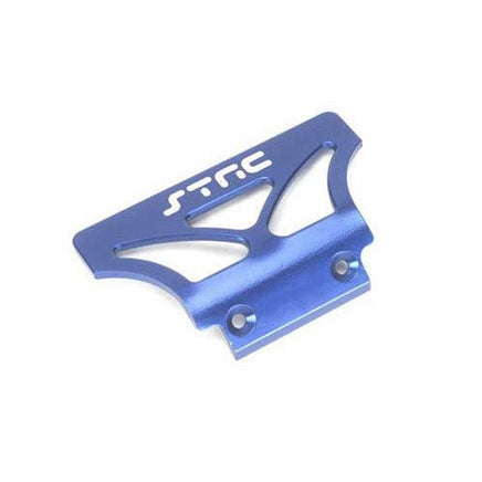 ST Racing Concepts - OVERSIZED FRONT BUMPER (BLUE) STAMPEDE / RUSTLER / BANDIT - Hobby Recreation Products